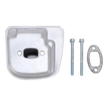 Imagem de Estink Abafador para Roçadeira, Kit de Escape para FS55 FS55C Com Redução de Ruído, Fácil de Instalar, Substitui 4140 140 0609, para Equipamentos a Gasolina Pequenos