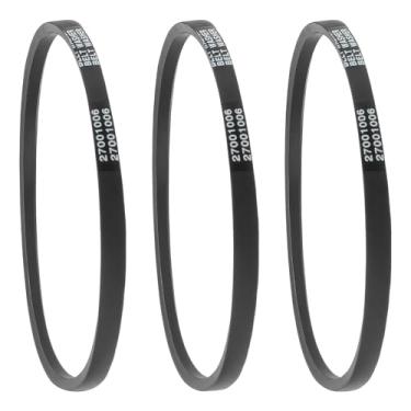 Imagem de 3 peças de correia de acionamento de arruela 27001006 substituição para Speed Queen SWT520LA SWT520LM SWT520LN SWT520QA SWT520QM