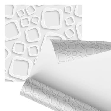 Imagem de papel de parede quadriculado efeito profundidade 2,80