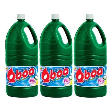 Imagem de Água sanitária 5 litros kit 3 unidades