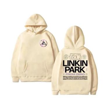 Imagem de Moletom Masculino Estilo Harajuku Linkin Park World Tour Outono Invern