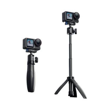 Imagem de Tripé Portátil Mini Para Selfie Para GoPro Hero 13 DJI Osmo Action 3 4