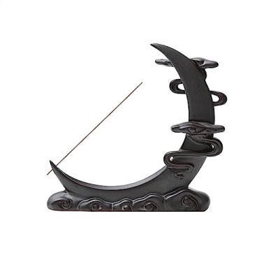 Imagem de porta-vara de incenso Criativo fluxo reverso queimador de incenso ornamentos high-end cerâmica decorativo suporte retro nuvem padrão utensílios