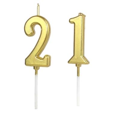 Imagem de Velas de aniversário numeral 3D, vela digital de aniversário, sobremesa, bolo, festa, atmosfera romântica, decoração de bolo, decoração de topo para aniversários, casamentos, festas (21)
