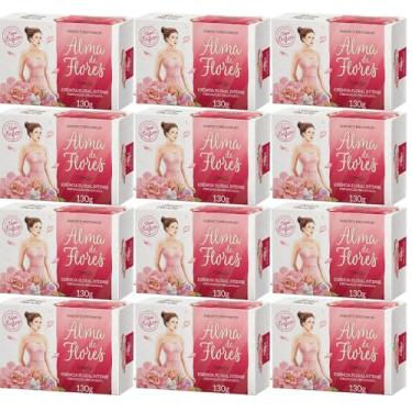 Imagem de Kit 12 Sabonete Alma de Flores Floral Intense 130g