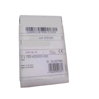 Imagem de EJWFASCV Módulo de entrada digital 750-430/025-000 51187999 Entrada digital de 8 canais; 24 VDC; módulo PLC de acoplador de barramento de campo de temperatura