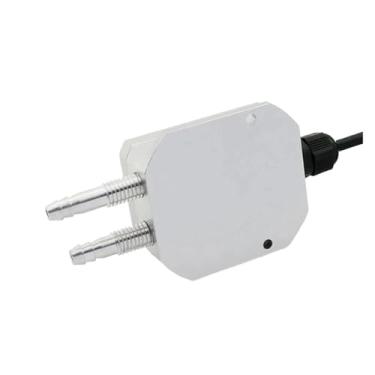 Imagem de EQBVZZRD Transmissor de pressão sensor de pressão diferencial de ar 4-20ma transmissor de diferença de pressão micro sensor diferencial de pressão sensor de pressão de ar (0 a 10Kpa, 4-20mA LCD 24vdc)