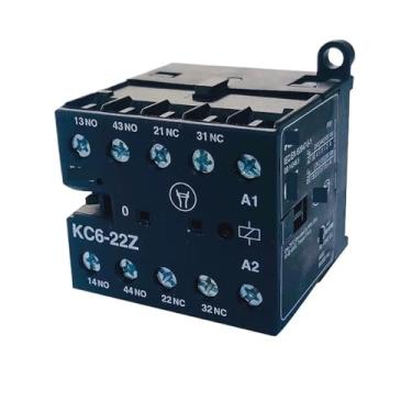 Imagem de Contatores KC6 4-Pole Mini Contator Relés DC Operado KC6-22Z KC6-31Z KC6-40E(KC6-31Z 24V)