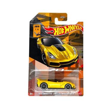 Imagem de Carrinho Hot Wheels Corvette 70 Anos 2019 `19 Corvette Zr1