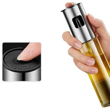 Imagem de Pulverizador de azeite de oliva e vinagre em frasco de vidro (1 Unidade)