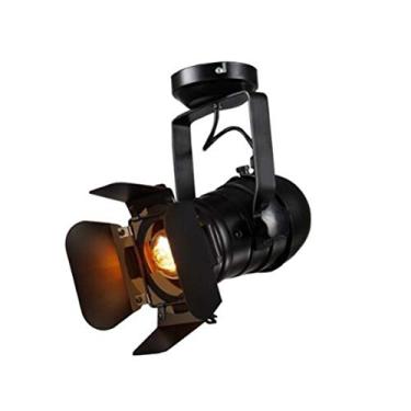 Imagem de HEEPDD Suporte de Lâmpada Giratório Com ângulo Ajustável, Luz de Teto LED Economizadora de Energia Com Baixo Consumo de Calor, Adequado para Sala de Estar, Quarto, Cafeteria, Hotel (Como mostrado)