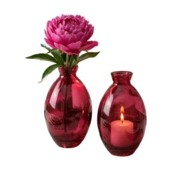 Imagem de Vaso decorativo de mesa para plantas, em vidro, 12×7×7 cm(2)