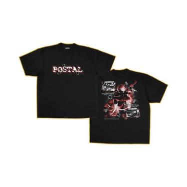 Imagem de Camiseta Unissex Oversize De Algodão Hip Hop Y2K De Manga Curta Casual