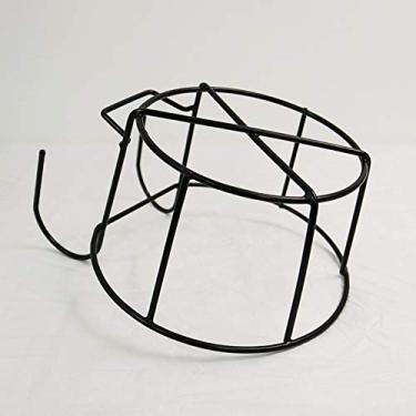 Imagem de HEEPDD Cesta de Flores Suspensa de Ferro Com 3 Pacotes, Plantador Redondo de Estilo Europeu para Varanda, Jardim, Interior e Exterior, Suporte de Planta de Metal (preto) (224.00/24.00/20.00)