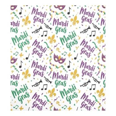 Imagem de Blueangle Capa de ímã de lava-louças com motivo de carnaval, decoração de capa frontal de lava-louças, adesivos de eletrodomésticos, adesivos de eletrodomésticos, 58 cm C x 66 cm adesivo magnético