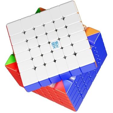 Imagem de MoYu Aoshi V4 trilha tripla UV 6 x 6 cubo mágico de velocidade magnética Aoshi WRM V4 6 x 6 x 6 Cubo magnético UV de três pistas 232 ímãs cubo de quebra-cabeça sem adesivos