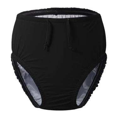 Imagem de Codida 3T 4T 5T 6T Big Kids to Youth Fralda de natação reutilizável para necessidades especiais roupa de banho incontinência capa de fralda impermeável