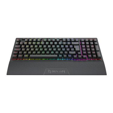 Imagem de Teclado Membrana Gamer Shiva 98 Rgb Preto K515-Rgb Pt