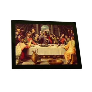 Imagem de Quadro Decorativo A Última Ceia Pintura Ilustração Decoração Poster Quarto Sala