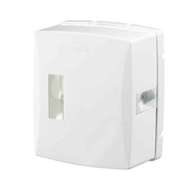 Imagem de Caixa Sobrepor Modular Para Ar Condicionado 20a Com Tomada 3p - Mectronic