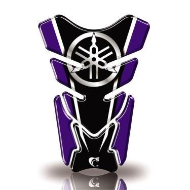 Imagem de Protetor De Tanque Adesivo Moto Factor Fazer Xj6 Yamaha Diapazão Azul