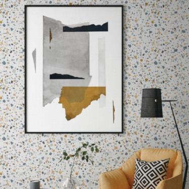 Imagem de Papel De Parede Santorini Pedra Colorido Sn111