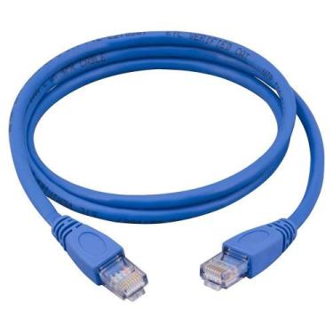 Imagem de Cabo De Rede Cat5E 10M Azul Pc Ethu100Bl Pluscable - Plus Cable