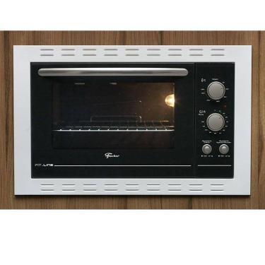 Imagem de Forno Elétrico De Embutir Fischer 44L Fit Line Branco 127V