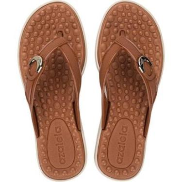 Imagem de Tamanco De Dedo Feminino Anabela Baixo Conforto Leia Azaleia-Feminino