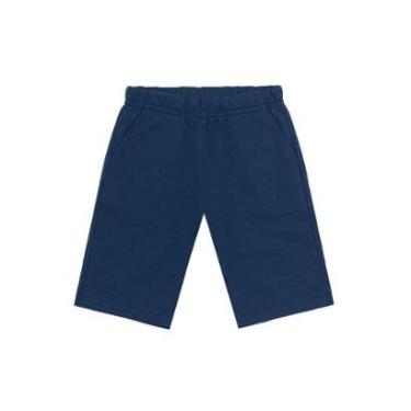 Imagem de Bermuda infantil menino em moletinho Brandili-Masculino