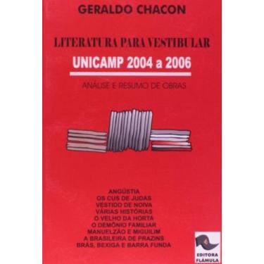 Imagem de Literatura para vestibular analise e resumo das obras unicamp 2004-200
