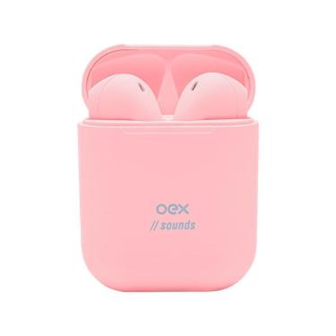 Imagem de Fone de Ouvido Par Sem Fio Duplo Wireless OEX TWS11 Rosa-Unissex