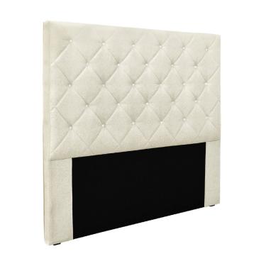 Imagem de Cabeceira Cama Box Casal King 195cm Dora Linho Rústico - Loja Sheep