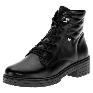 Imagem de Bota feminina coturno mississipi mi841, Preto, 37