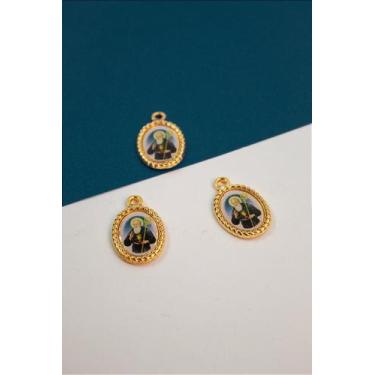 Imagem de Pingente Religioso São Bento em Ouro 18k - 01 Unidade - no-brand