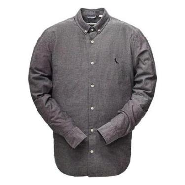 Imagem de Camisa Social Reserva Oxford Manga Longa Kit Dia dos Pais-Masculino