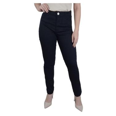 Imagem de Calça Feminina Ouzzare Jeans Skinny Preta - ZZ8007-Feminino
