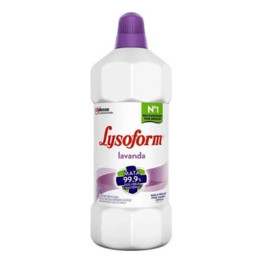 Imagem de Desinfetante Lysoform Líquido Lavanda Limpeza Pesada e Efici