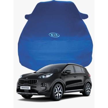 Imagem de Capa de Carro Kia Sportage Tecido  Lycra Premium - Cadilhe Capas, Azul