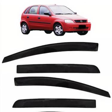 Imagem de Calha de Chuva Corsa Hatch Novo Corsa 2002... 4 PORTAS - Prime