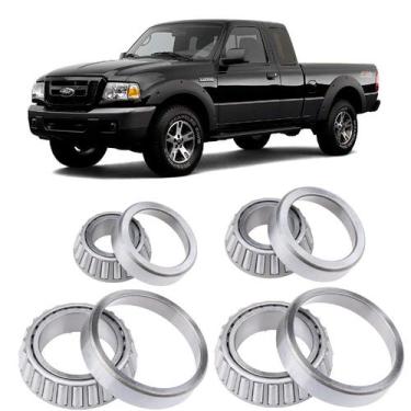 Imagem de Rolamentos Diferencial Dianteiro Ford Ranger de 1998 até 2011 - AD Par
