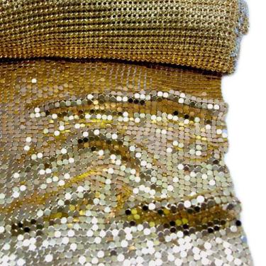 Imagem de Malha Metal 150x40cm - Ouro - BM Strass
