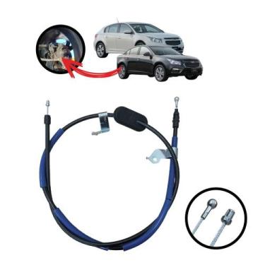 Imagem de Cabo Freio Mão Traseiro Direito Freio Disco Cruze 2012 a 16 - Mundifle