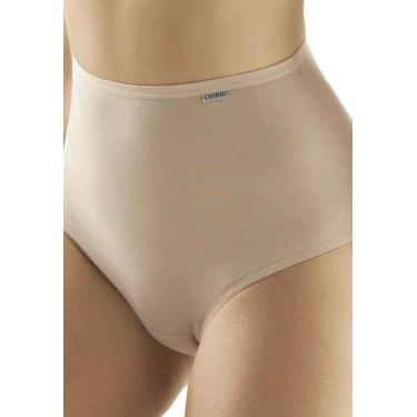 Imagem de Calça Cintura Alta 100% Algodão DelRio 50707, Areia, P