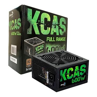 Imagem de Fonte Gamer ATX KCAS 600W 80 Plus Bronze Aerocool