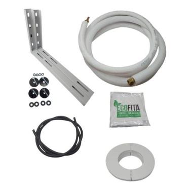 Imagem de Kit Instalacao 9.000 E 12.000 C.2 Mts E Suporte 500m - Kit Resfriar pe