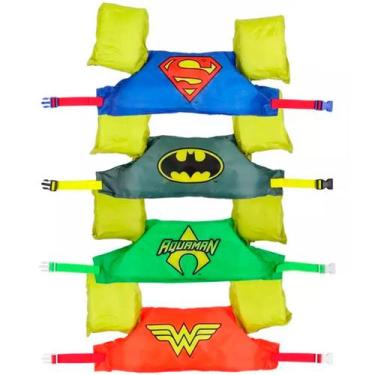 Imagem de Boia Colete Infantil De Natação Salva Vidas Liga Da Justiça - Belfix