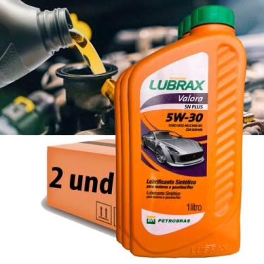 Imagem de Kit 2 Óleo 5w-30 Sintético 1l Lubrax