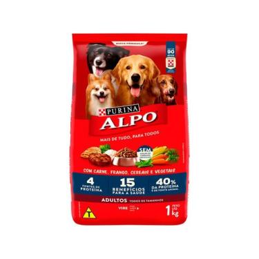 Imagem de Ração para Cachorro Alpo Receitas Caseiras - Adulto Carne com Vegetais