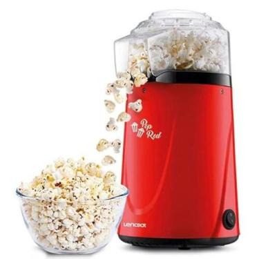 Imagem de Mini Pipoqueira Lennox Sem Oleo 1200W Compact Red 127V - Lenoxx, 110V